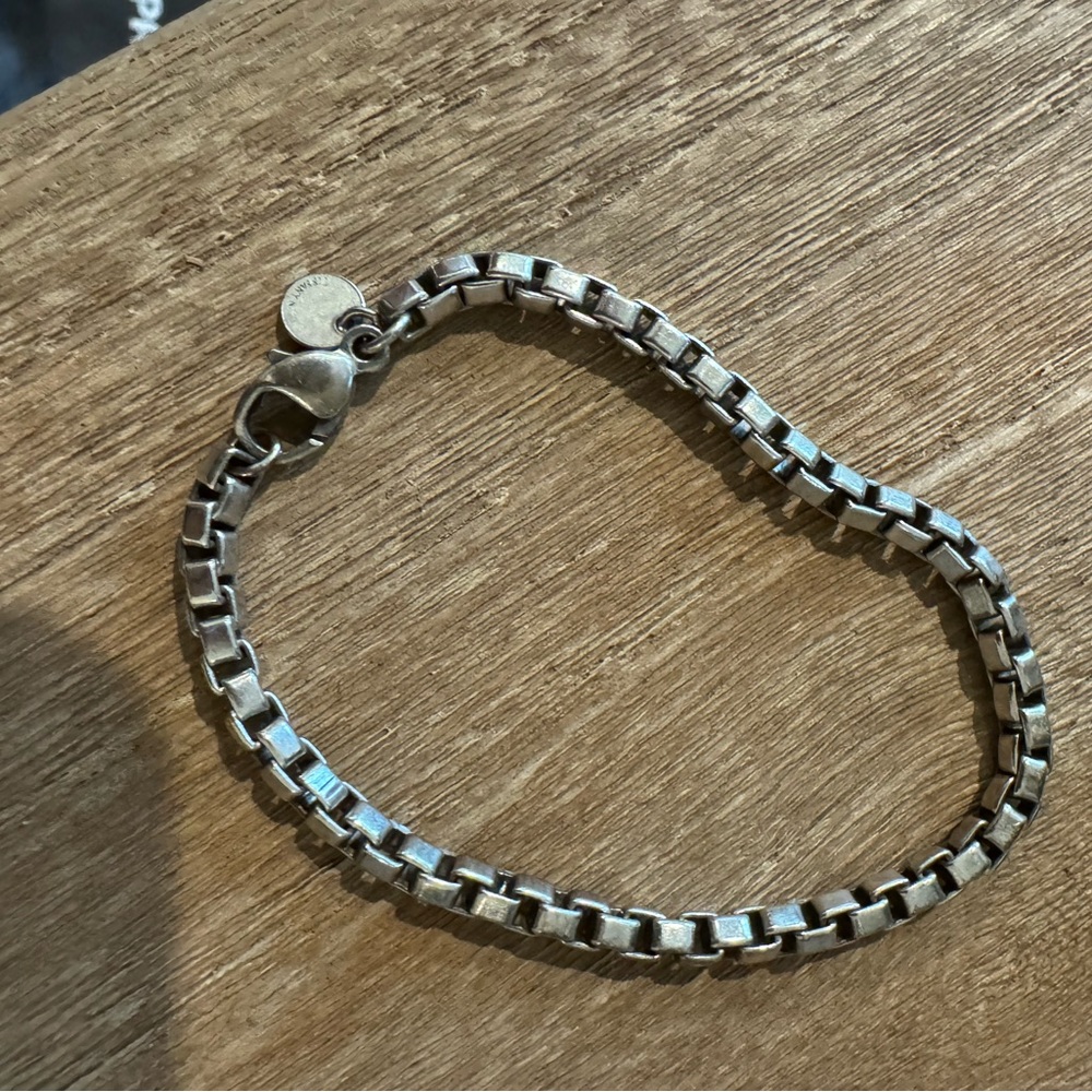Tiffany & Co Venetian Bracelet (silver box bracelet)